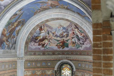 Ciclo di affreschi dedicato alla Vergine, particolare