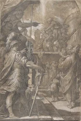 Martirio di una santa femminile Agnese