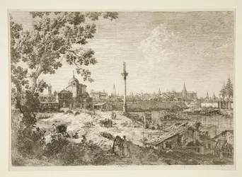 Veduta immaginaria di Padova, dalla serie Vedute