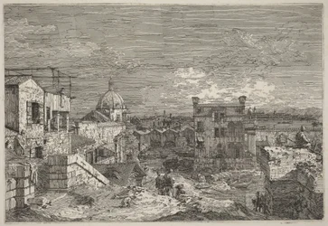 Veduta immaginaria di Venezia