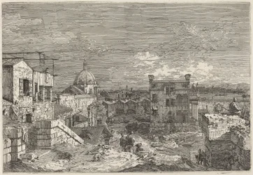 Veduta immaginaria di Venezia, 1741