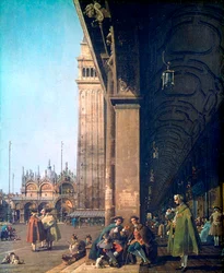 Piazza San Marco e la Colonnata, 1756