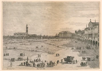 Prato della Valle (Padova), dalle Vedute altre prese da i luoghi altre ideate