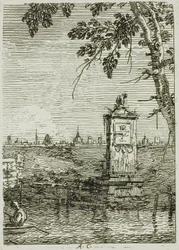 Il piccolo monumento, da Vedute
