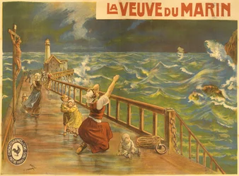Poster per il film muto Pathé 