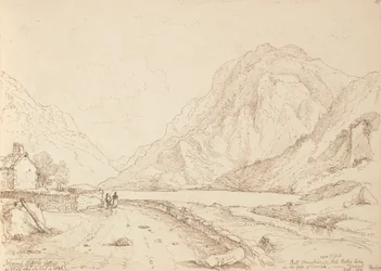 Bull Mountain e Ash Valley Lake nel Gap di Dunloh, settembre 1841