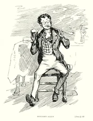 Personaggio di Dickens: Benjamin Allen (litografia)