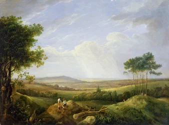 Paesaggio con figure