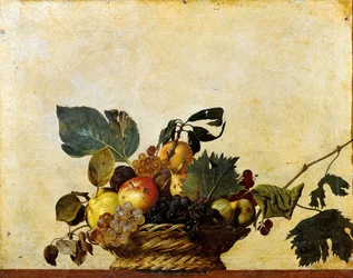 Italian: Canestra di frutta Basket of Fruit