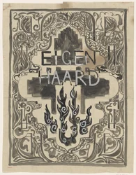 Progetto per la copertina di Eigen Haard