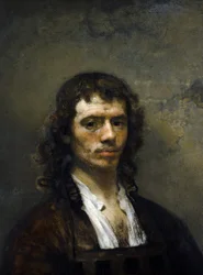 Autoritratto, 1645 circa (olio su tavola)