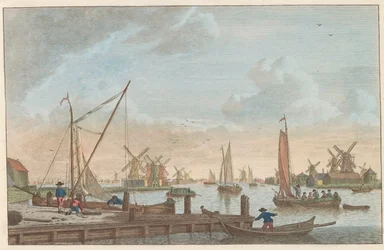 La Zaan presso Wormerveer, ca. 1790