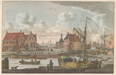 Porta del porto di Harlingen, ca. 1790