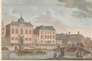 Sinagoga tedesca ad Amsterdam, ca. 1790