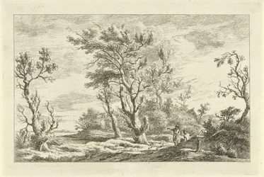 Viaggiatori in un paesaggio