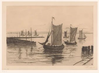 Ritorno della flotta di pescatori