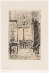Interno della casa di Simon van Gijn al Nieuwe Haven a Dordrecht