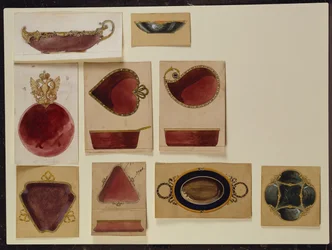 Collezione di disegni di piatti, Casa di Carl Faberge
