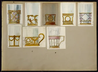 Selezione di disegni, Casa di Carl Fabergé