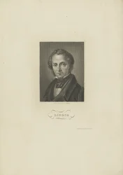 Ritratto del chimico Justus von Liebig, c. 1840