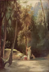 Bagnanti nel parco di Terni
