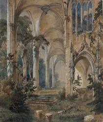 Rovina di una chiesa gotica