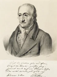 Ritratto di Johann Wolfgang von Goethe