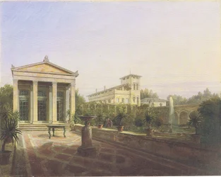 la casa-giardino di Charlottenhof a Potsdam