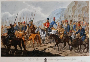 Cosacchi Russi in Marcia