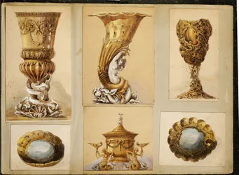 Selezione di disegni, Casa di Carl Fabergé