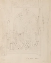 Sicilia: Cappella Palatina, Palermo, c.1850