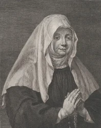 Ritratto di una suora in preghiera, ca. 1771