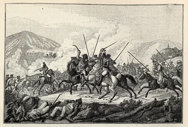 La cattura del generale Vandamme nella battaglia di Kulm il 30 agosto 1813