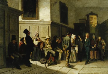 Alla stazione di polizia, 1857
