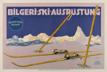 Attrezzatura da sci Bilgeri, c. 1910
