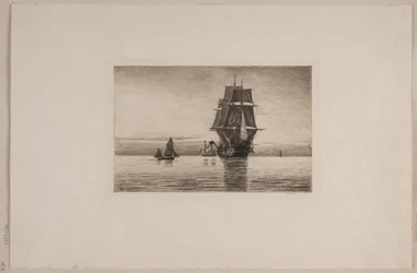 Serata tranquilla nel Mare del Nord
