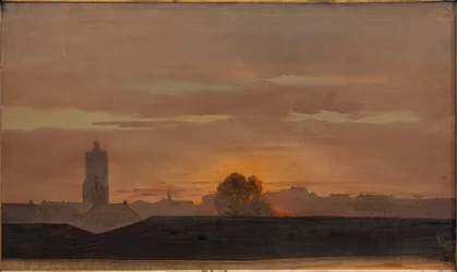 Darmstadt, vista dallo studio del castello