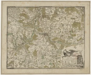 Regione vicino a Berlino e Potsdam (col.) - Oesfeld 1778