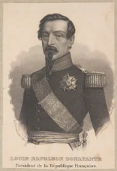 Napoleone III come presidente della Francia