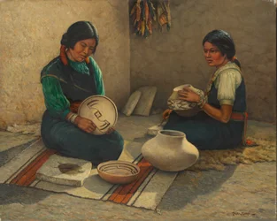Pittori di ceramica Hopi
