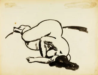 Nudo femminile sdraiato