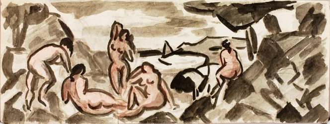 Gruppo di nudi femminili