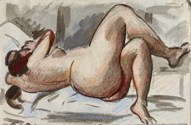 Nudo femminile reclinato