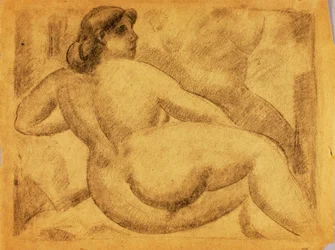 Nudo femminile reclinato