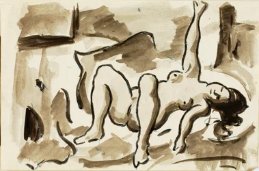 Nudo reclinato