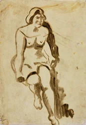 Donna seduta
