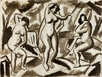 Tre nudi femminili