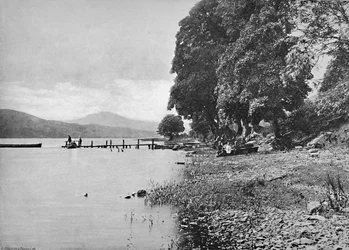 Lago Bala, c1896