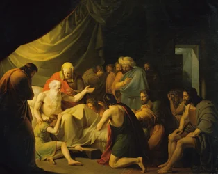 Giacobbe benedice i figli di Giuseppe