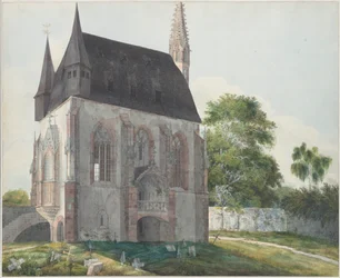 La Totenkapelle a Kiedrich, ca 1814
